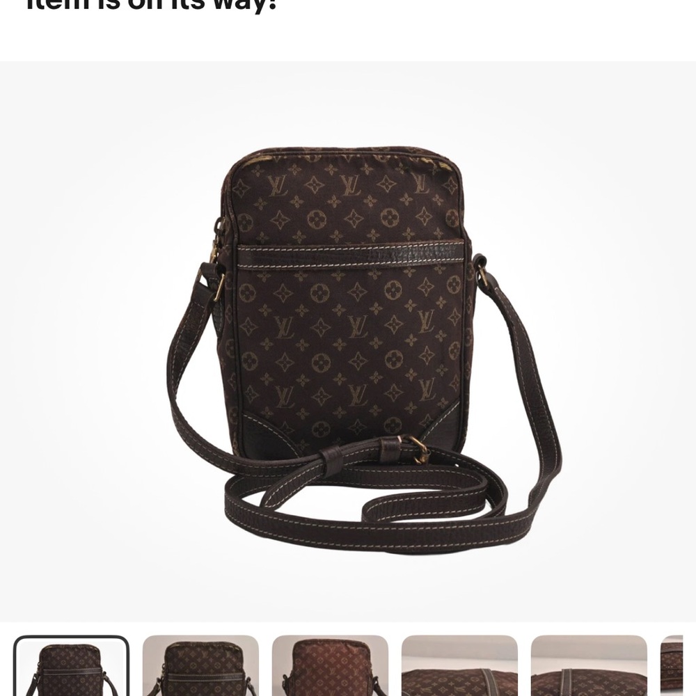 Louis Vuitton Brown Monogram Shoulder Bag - Picture 2 of 15